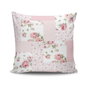 Aberto Design NKRLNT-093 Funda de Cojín 43 x 43 cm Algodón/Poliéster Cremallera Oculta Elegante y Cómoda para Hogar